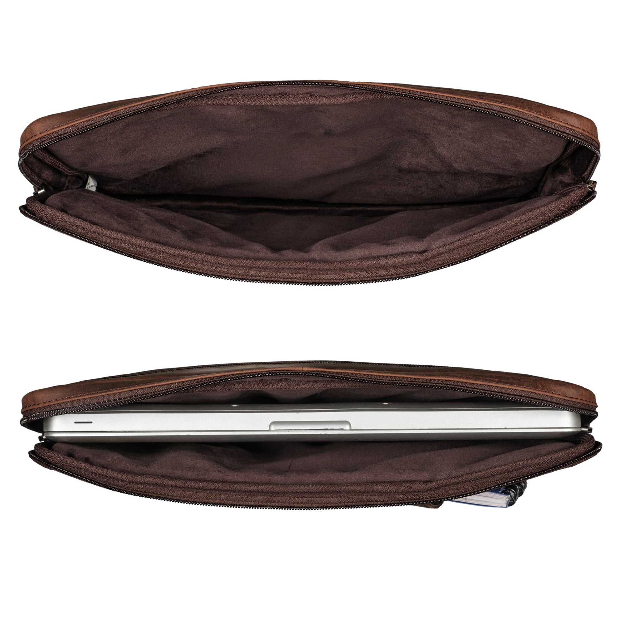 Laptoptasche 13 bis 14 Zoll Leder