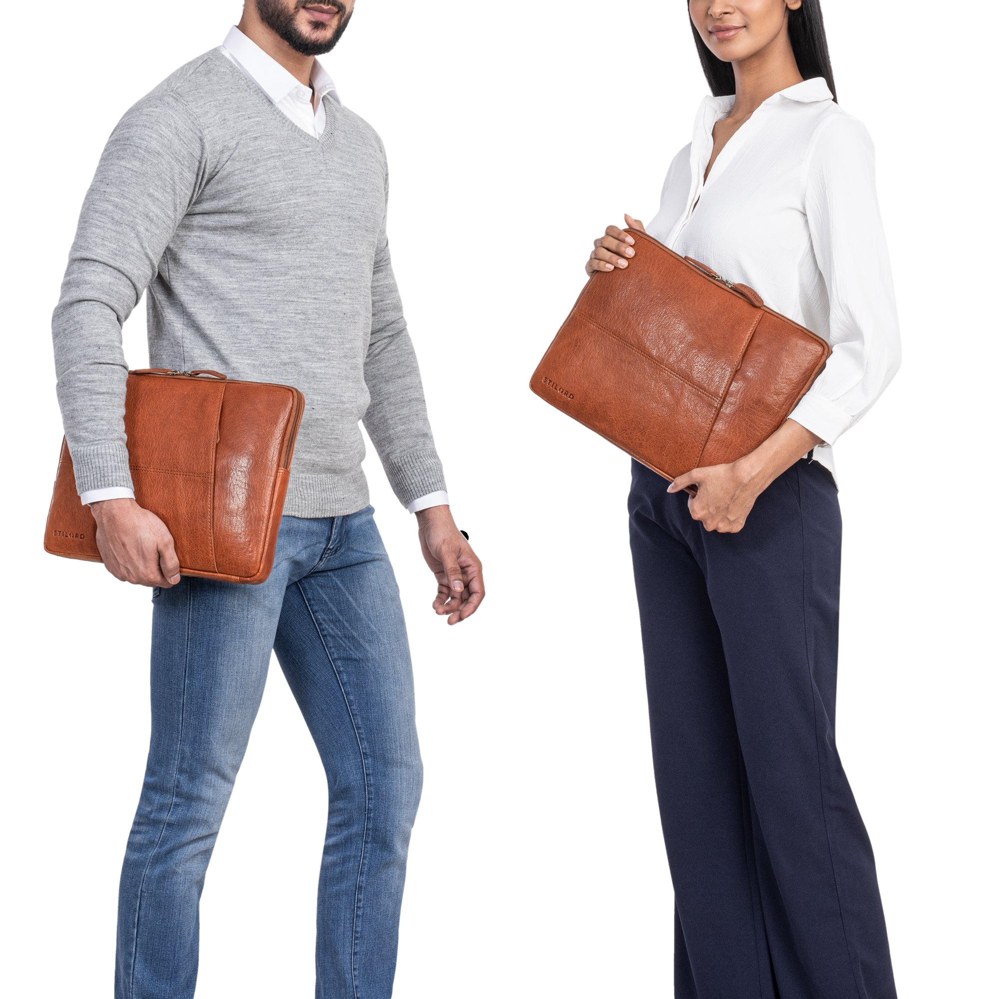 14 Zoll Laptoptasche aus Leder