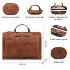 brown leather laptop bag 13 inch