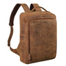 "Zabel" leather laptop backpack 15.6 inch