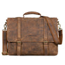 "Calvin" Business Satchel Leather Large