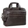 "Alberto" Spacious 15.6 Inch Leather Laptop Bag for Men