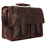 "Clarence" Leather Business Briefcase A4