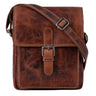 "Martinez" Small Shoulder Bag in Genuine Leather