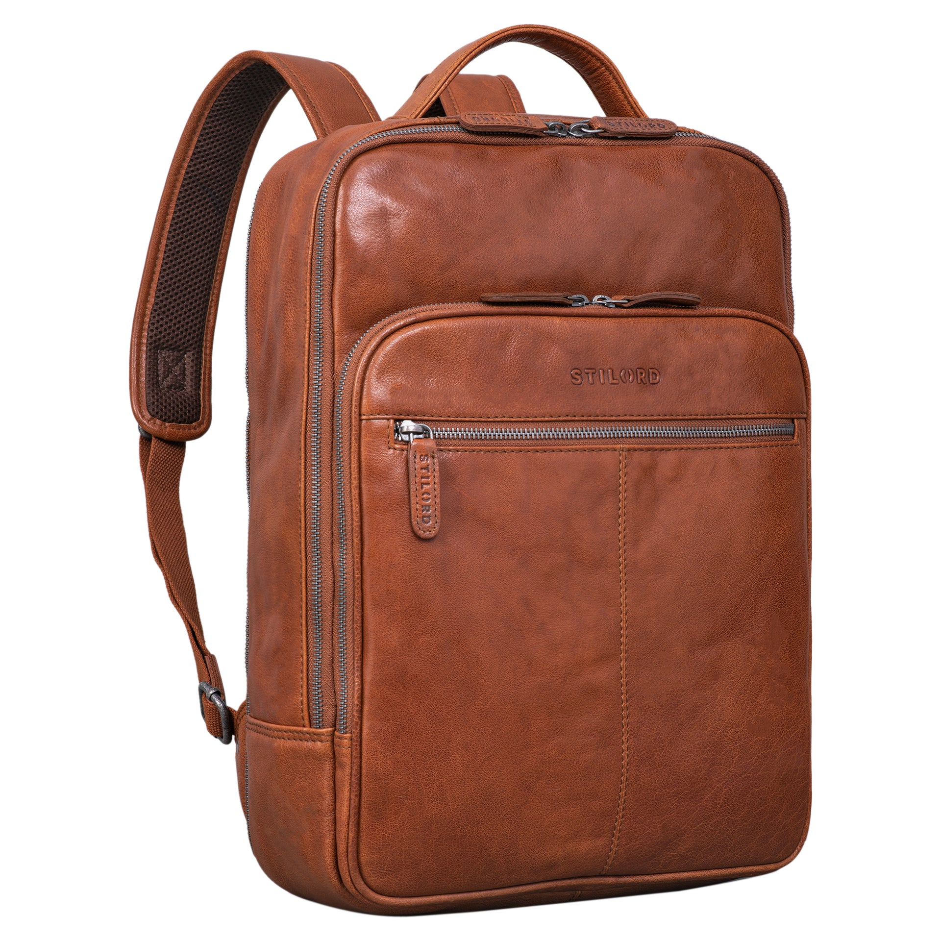 bussiness backpack leather The Educator Business Bag Made of Full Grain Leather with YKK Zipper Fioretta Genuine Leather Italian Backpack