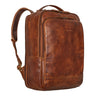 "Beck" Leather Laptop Backpack Mens 16 Inches