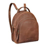 "Doreen" Small Leather Backpack Womens Mini Daypack