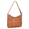 "Katharina" Elegant handle bag woven leather