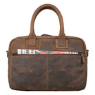 Ledertasche Uni Vintage