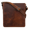 "Gerry" Messenger Crossbody Bag Leather