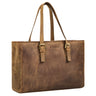 "Gaby" Real Leather Tote Bags for Women Large Shoulder Bag with Multiple Compartments