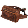 "Lou" Leather Belt Pouch Hip