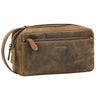 "Bran" Large Men's Leather Wristlet Clutch Genuine Vintage Leather