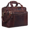 "Experience" XL Leather Briefcase for Men 15.6 inch Laptop Bag