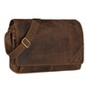 "Nick" Vintage Messenger Bag Leather