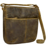 "Lucy" Small Leather Crossbody Bag