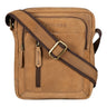 "Jamie" Men's Messenger Bag Leather