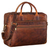 "Dawson" Leather Briefcase Shoulder Bag
