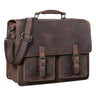 "Clarence" Leather Business Briefcase A4