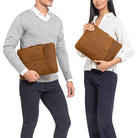 Leder Laptophülle für Herren und Damen