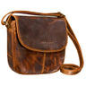 "Cleo" Shoulder Tote Bag Leather