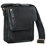 "Pete" shoulder bag leather small for men