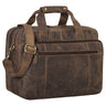 "Experience" XL Leather Briefcase for Men 15.6 inch Laptop Bag