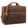 "Yves" Large Leather Briefcase Men