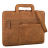 "Cole" Laptop Bag Leather Men Slim