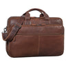 "Noan" Leather Briefcase Men's Large
