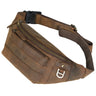 "Adelmo" Vintage Leather Bum Bag for Men