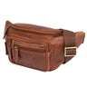 "Greg" Belly Bag Leather Brown