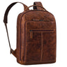 "Nami" Leather Laptop Backpack 15 inch Business Backpack for men and women