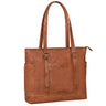 "Solaya" Leather Tote Bag Women Large with Laptop Compartment 15.6 Inch