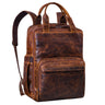 "Niall" Leather Laptop Backpack 15 Inch Men & Women Rucksack Bag Large
