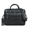 "Jerome" Leather Briefcase for Men with Laptop Compartment 16 Inch