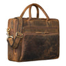 "Dylan" Large Business Leather Laptop Bag Men for 16 Inch & A4