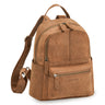 "Berry" Real Leather Backpack Women Small 13 inch Laptop Tablet
