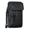 "Mael" 2-in-1 Leather Messenger Bag Men Small Mobile Phone Bag Belt Bag
