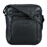 "Corvin" Small Leather Crossbody Bag for Men Genuine Leather 10.9 Inch