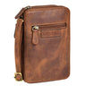 "Peter" 2-in1 Leather Chest Bag Wallet Men Women