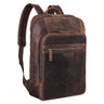 B-Stock "Malik" Large Work Backpack Leather