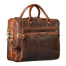 "Dylan" Large Business Leather Laptop Bag Men for 16 Inch & A4
