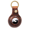 "Horus" Premium Genuine Leather Keychain for Airtags with Full Protection
