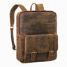 "Edwin" Vintage Genuine Leather Rucksack Mens 15.6-16 Inch Laptop