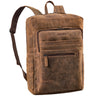 "Gilbert" Large Leather Backpack for Men and Women 15 - 16 Inch Laptop