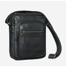 "Joao" Vintage Shoulder Bag Men Small Leather Satchel for Tablet 10 Inches