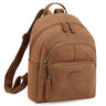 "Bea" Leather Backpack Women Genuine Leather Elegant City Rucksack Medium