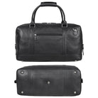 Große Ledertasche schwarz